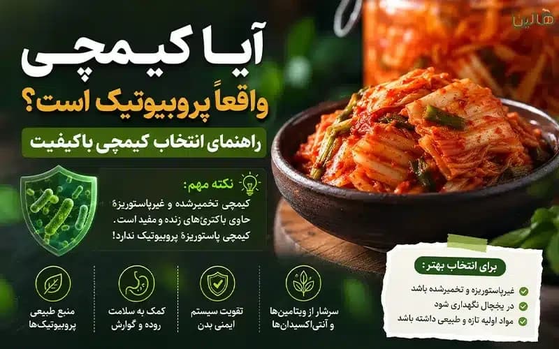 آیا کیمچی واقعاً پروبیوتیک است؟ راهنمای انتخاب کیمچی باکیفیت